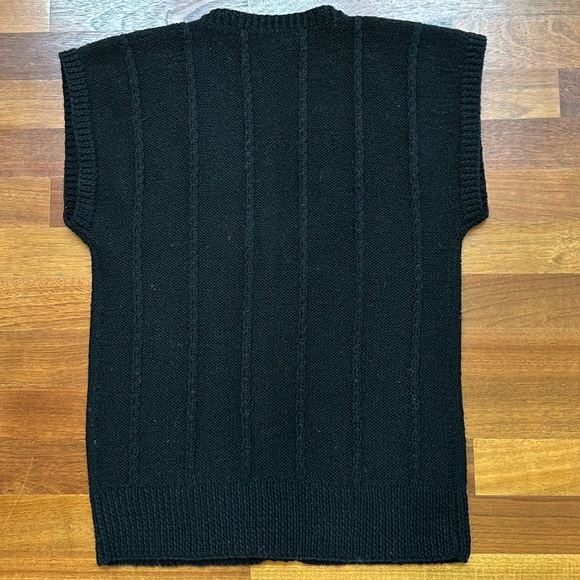 Vintage Norma Kamali Wool Sweater Vest - Picture 3 of 7